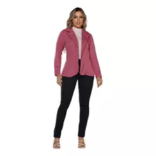 Casaquinho Blazer Feminino Alfaiataria Luxo Social 