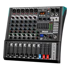 Tklbls L8 Mezclador 8 Canales 99 Dsp Controlador De Audio Dj