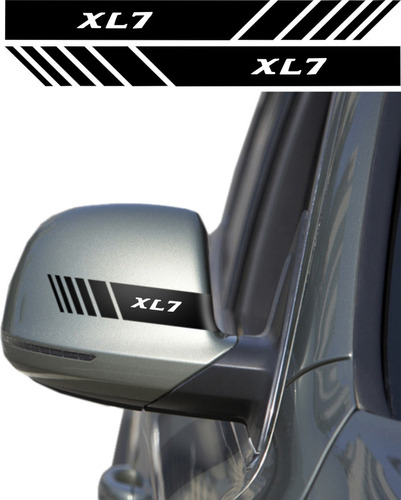 Sticker Calca Franjas Espejos Laterales Suzuki Xl7