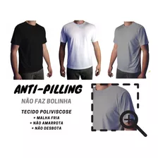 Camiseta Branca Pv Malha Fria Premium Açougue Padaria Gesso 