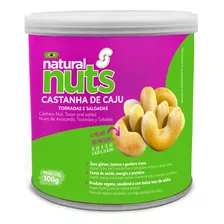 Castanha Torrada E Salgada, Lata 100g