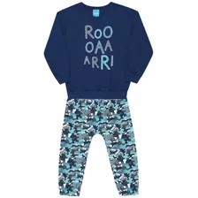 Conjunto Menino Infantil Frio Calça E Blusa Envio Rapido