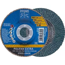 Pferd 60458 Polifan Psf Z-extra Tipo 27 Disco De Solapa Plan