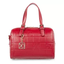 Bolsa Bowling Cloe Para Mujer Monograma Troquelado Con Charm