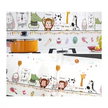 Vinil Decorativo Infantil Con Animales De La Selva Tapiz Pegatina Calcomania Decorativo Infantil Cuarto Bebe Niño Niña 60 Cm X 5 Metros Para Pared Autoadherible Granja