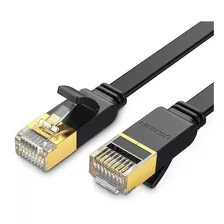 0,5 Mts. Cat7 10gbps. Cable Red Lan Rj45 Plano/flat. Ugreen