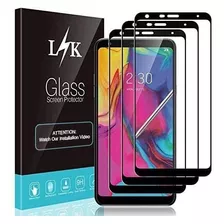 Protector De Pantalla Para LG Stylo 5 Lk Negro 3-pack