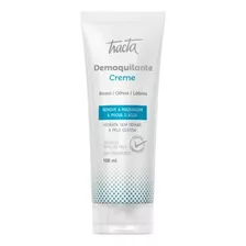 Demaquilante Creme Facial Rosto Olhos E Lábios Tracta 