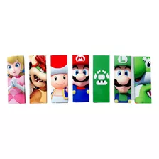 Placas Mosaico Gamer 5 Placas Nintendo Super Mário Clássico