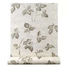 Papel De Parede Arabescos Pérola Dourado - Rolo 10m X 53cm Vinílico Lavável (ref Prime 151301) + Cola Grátis