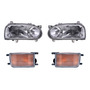 Set Faros Niebla S/foco Depo Volkswagen Golf 88/92