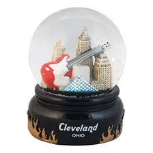 Cleveland Ohio Snow Globe - 65mm -