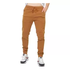 Calças Jeans Sarja Camuflada Masculina Jogger Com Punho 