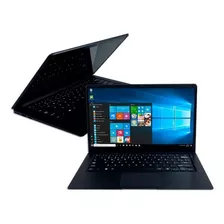 Notebook Intel Quadcore 6gb Ram Ssd 64gb Tela 14.1 Ips Usb 3 Cor Preto