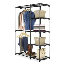 Closet Armable Metalico Color Negro Resistente