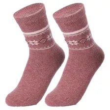 Calceta Gruesa De Lana Para Damas, De Calidad, 12 Pares