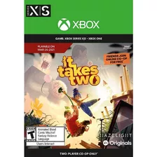 It Takes Two - Xbox One - 25 Dígitos