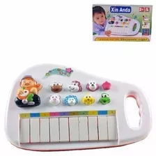 Piano Teclado Musical Infantil Fazendinha 