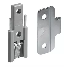  02 Kit Clipe De Nylon P/dobr.central Wing Line 770 Hettich