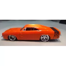 Hot Wheels Dodge Charger '69 Orange Custom 1:50 - Loose