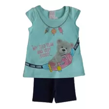 Conjunto Infantil Feminino Kely & Kety Urso