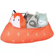 Manhattan Toy Camp Acorn Canoe Buddies - Juguete De Peluche 