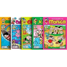 Kit Com 6 Almanaques Da Turma Da Mônica Novos Panini