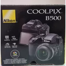 Camara Nikon Colpix B500 Con Memoria 32gb En Caja Excelente 