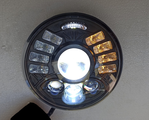 Faros Led Con Cuartos Ambar Integrados Nissan Datsun 510 Foto 6