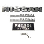 Nissan Patrol Plaqueta Identificacin Emblema  Nissan Patrol