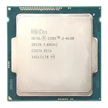 Processador Gamer Intel Core I3-4160 Bx80646i34160 De 2 Núcleos E 3.6ghz De Frequência Com Gráfica Integrada