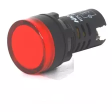 Luz Piloto Led Ojo De Buey Rojo Baw