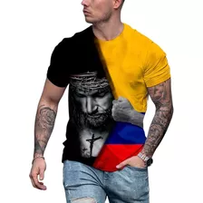 Camiseta Relogiosa Para Caballero