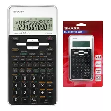 Calculadora Científica Sharp El 531thb Blanca 273 Funciones