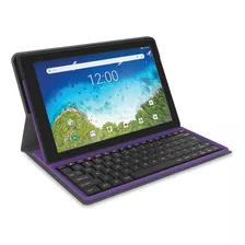 Tablet 10 Rca 2 En 1 Quad Core 32gb Android C/ Teclado Color Violeta