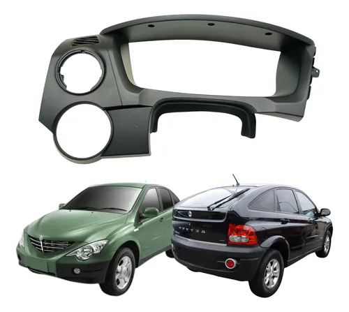 Moldura Painel Instrumentos Ssangyong Actyon 2009 2011 Usado