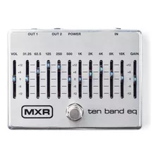 Mxr M108s Ten Band Eq 10 Pedal - Ecualizador 10 Bandas