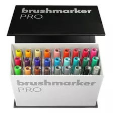 Set De 26 Marcadores De Colores - Brushmarker Pro