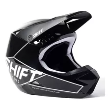 Casco Para Moto Shift Racing Whit Talla M Color Negro