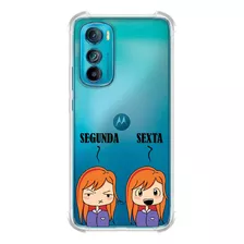 Capinha Compativel Modelos Motorola Mudança Humor 0617