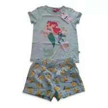 Pijama De La Sirenita Para Niña