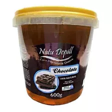 Cera Depilatoria Quente Natu Depill Chocolate 600gr