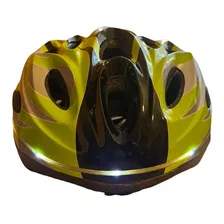 Casco Bicicleta Acolchado/ajustable Con Luz Led. 