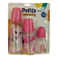 Kit Mamadeira Ref.6820 Sil Cherie Cristal Cint C/3 Rs Petita