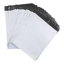 Metronic 200 Pcs 9 X 12 Sobres De Polietileno Blanco Sobres