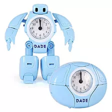 Reloj Despertador - Reloj Despertador Robot Para Niños, Robo