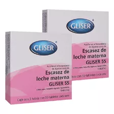 Gliser 55 Escazes D Leche Materna Lactancia Homeoptico 2pzas