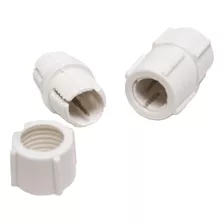 10 Conector Emenda Para Mangueira De Led Lâmpadas Fios 2 E