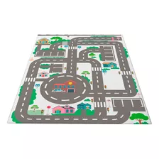 Tapete Ilustrativo Pista Carrinho Hot Wheels 0,60x1,20m