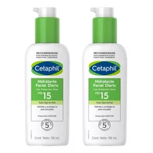 Combo X 2 Cetaphil Hidratante Facial Fps 15 De Dia 118 Ml